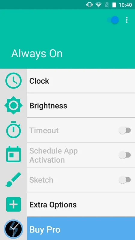 Always On: Ambient Clock for Android - Customizable Time Display