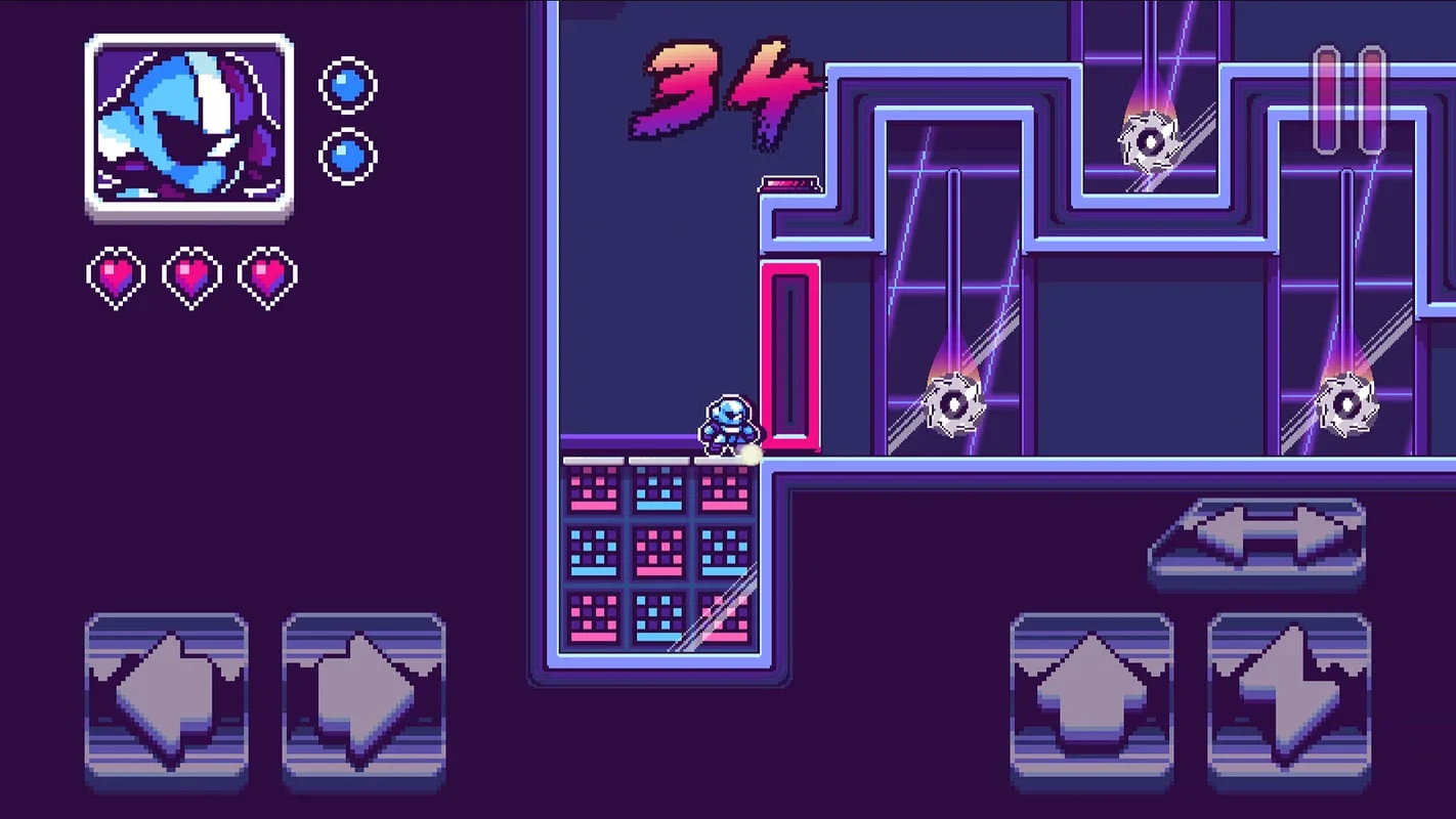 Synthwave Escape for Android: Engaging 2D Platformer