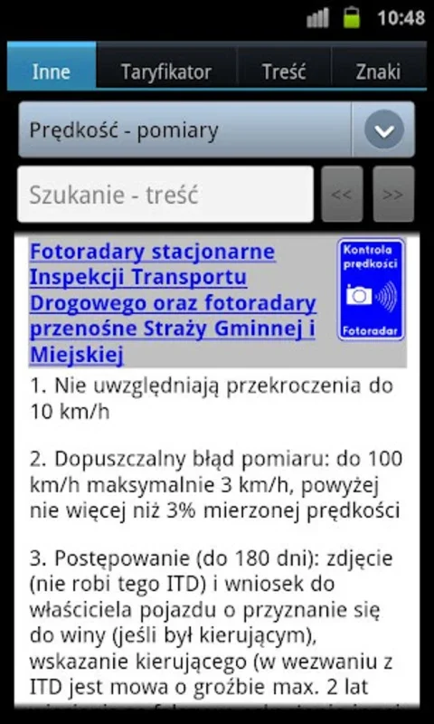 Przepisy drogowe for Android - Comprehensive Road Info