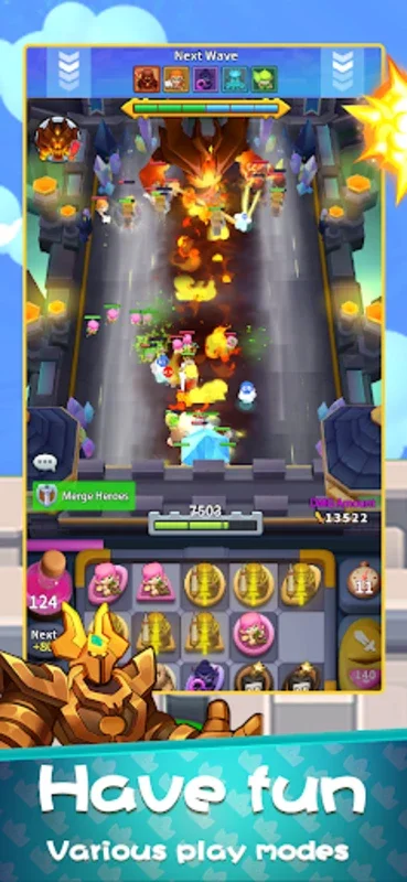 Merge Heroes: Tower Defense for Android - Engaging Strategy