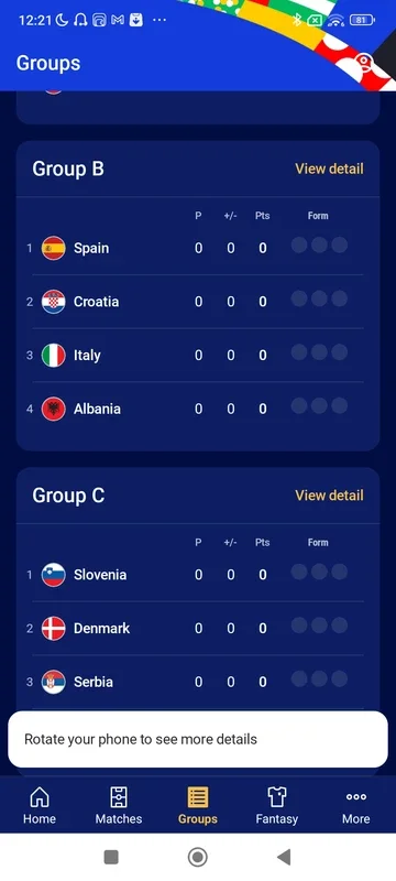 UEFA EURO 2024 Official for Android - Follow the Tournament on Your Phone