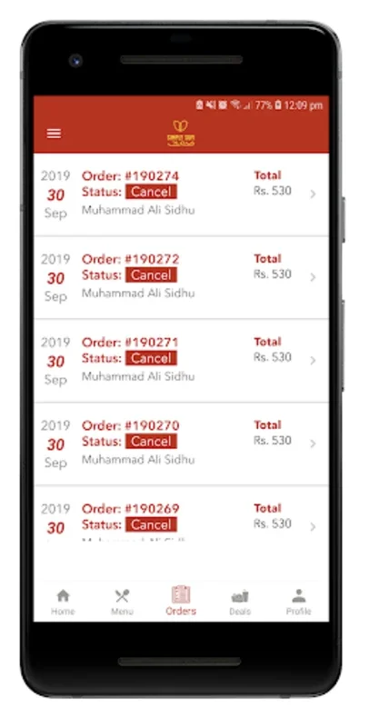 Simply Sufi XPRS for Android: Effortless Meal Ordering