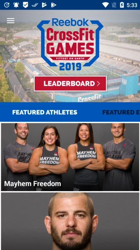 CrossFit Games Event Guide for Android - Stay Updated on CrossFit