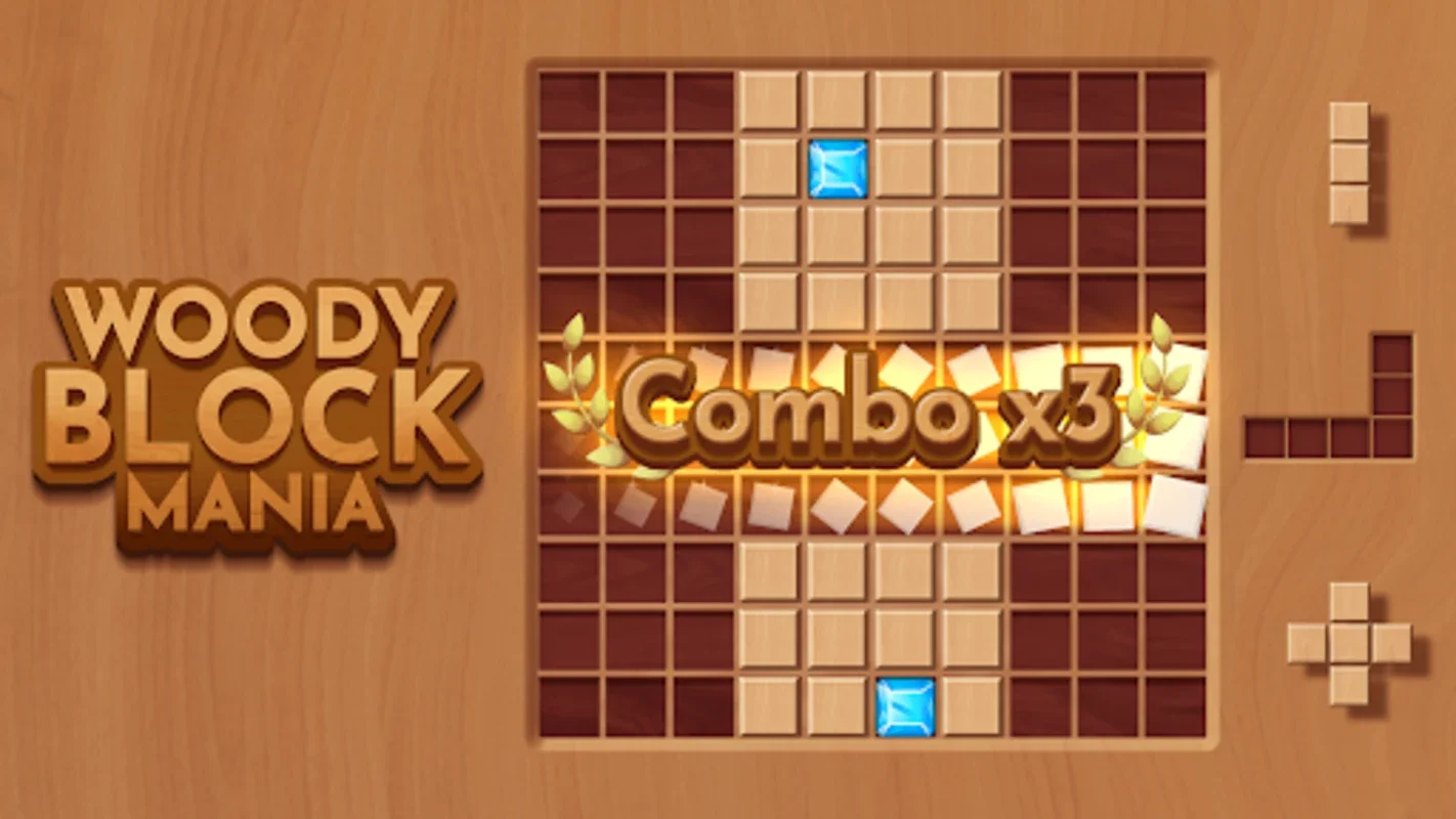 Woody Block Mania for Android - No Downloading Required