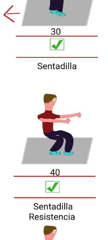 Ejercicio Sentadillas, 30 días for Android - Build Strength