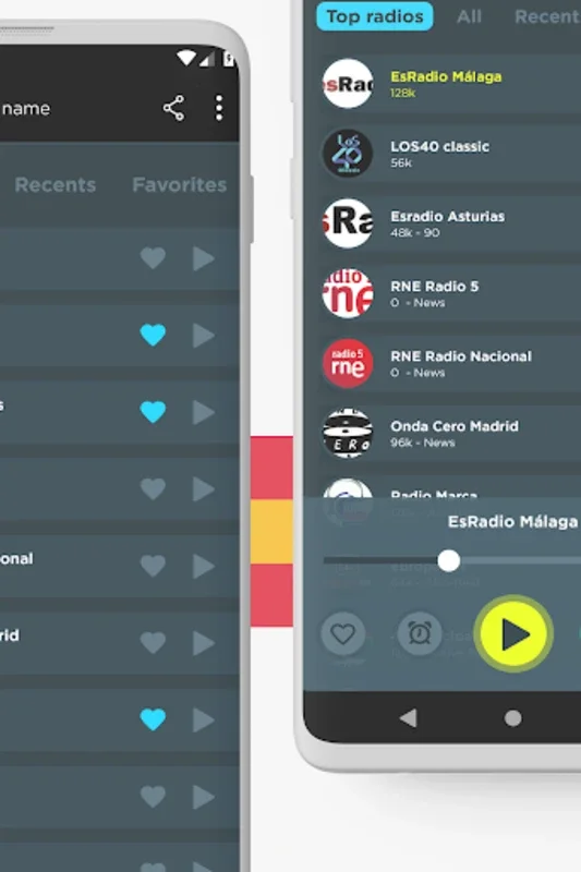 FM Radios from Spain for Android - Rich Audio Experience