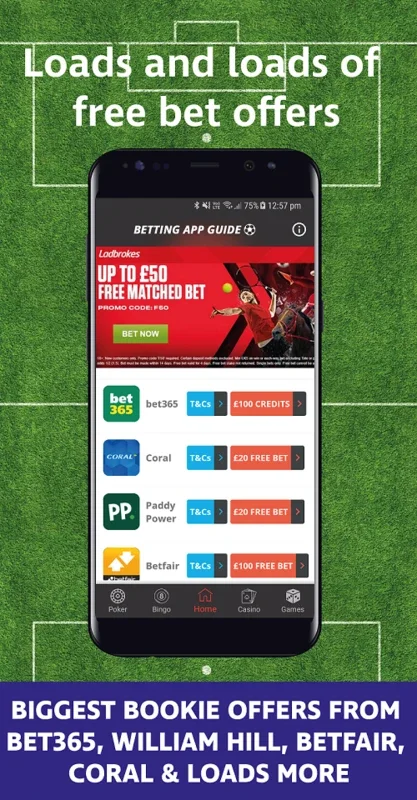 Free Bet Guide for Android - Get the Best Offers