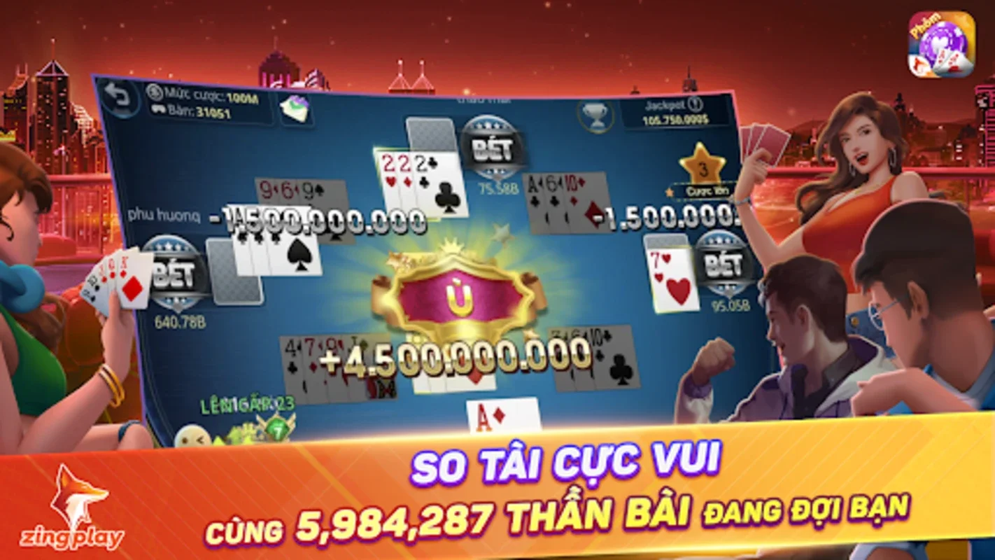 Tú lơ khơ ZingPlay for Android: Strategic Card Gaming