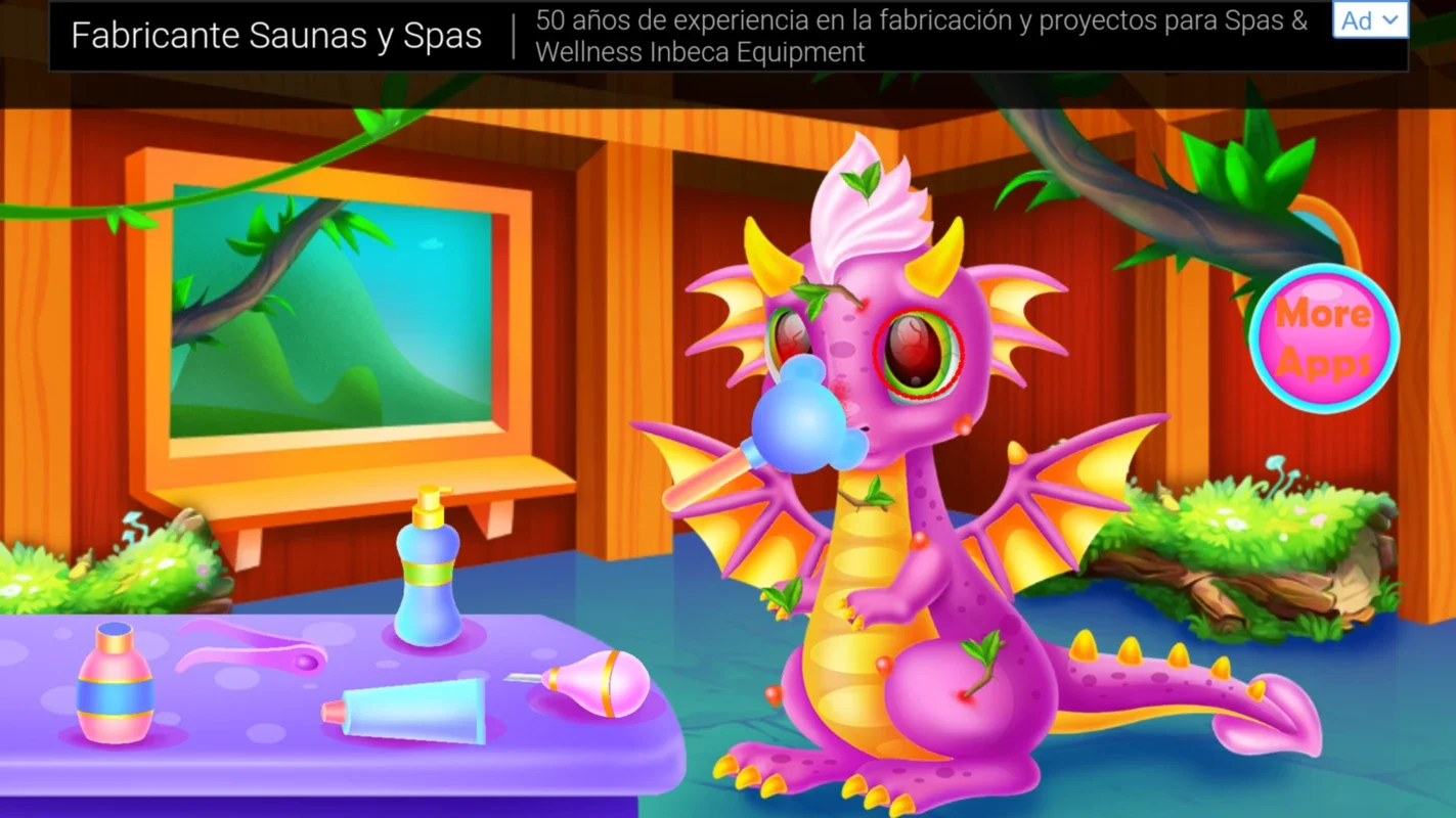 Cute Dragon Caring and Dressup for Android: Care & Dress Up Dragons