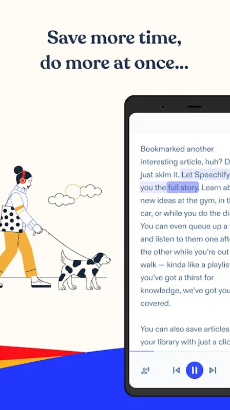 Speechify for Android: Listen to Any Text Effortlessly