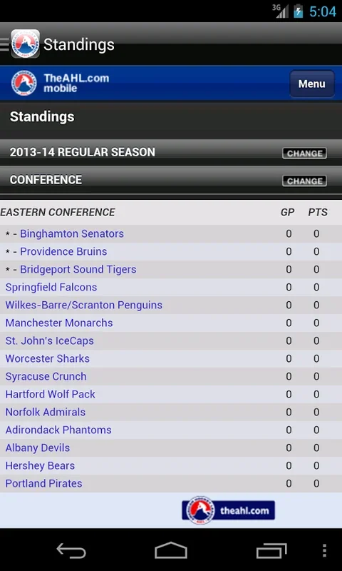 AHL for Android - The Ultimate Hockey App