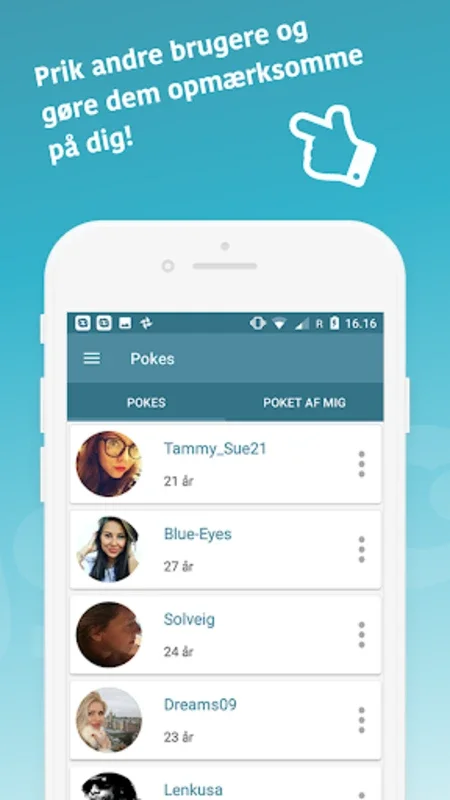 Justlo (Denmark) for Android - Expand Your Social Circle