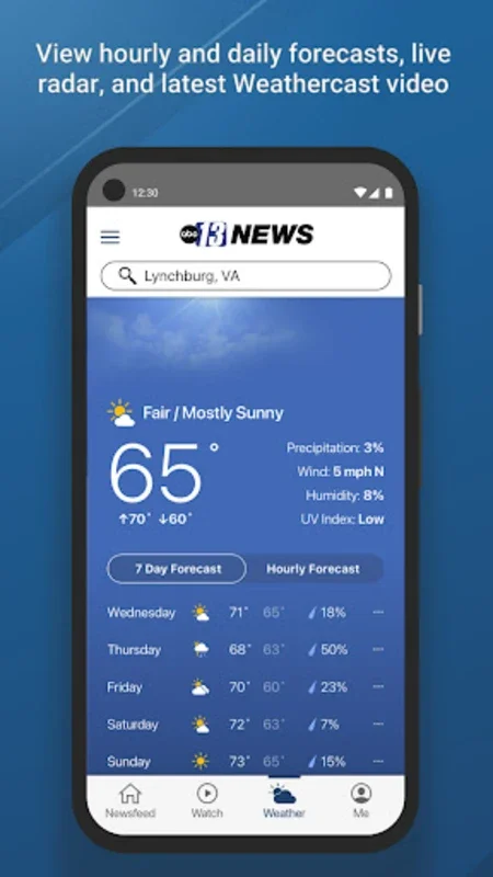 WSET ABC 13 for Android - Stay Informed with Local News