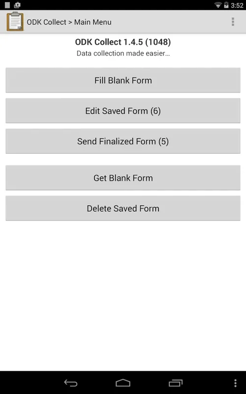 ODK Collect for Android: Streamlined Data Collection
