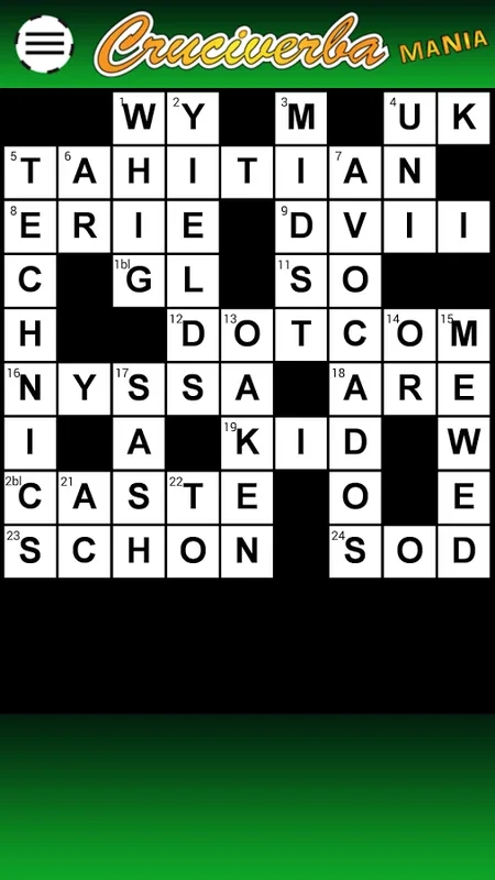 CruciverbaMania for Android - Engaging Crossword Game