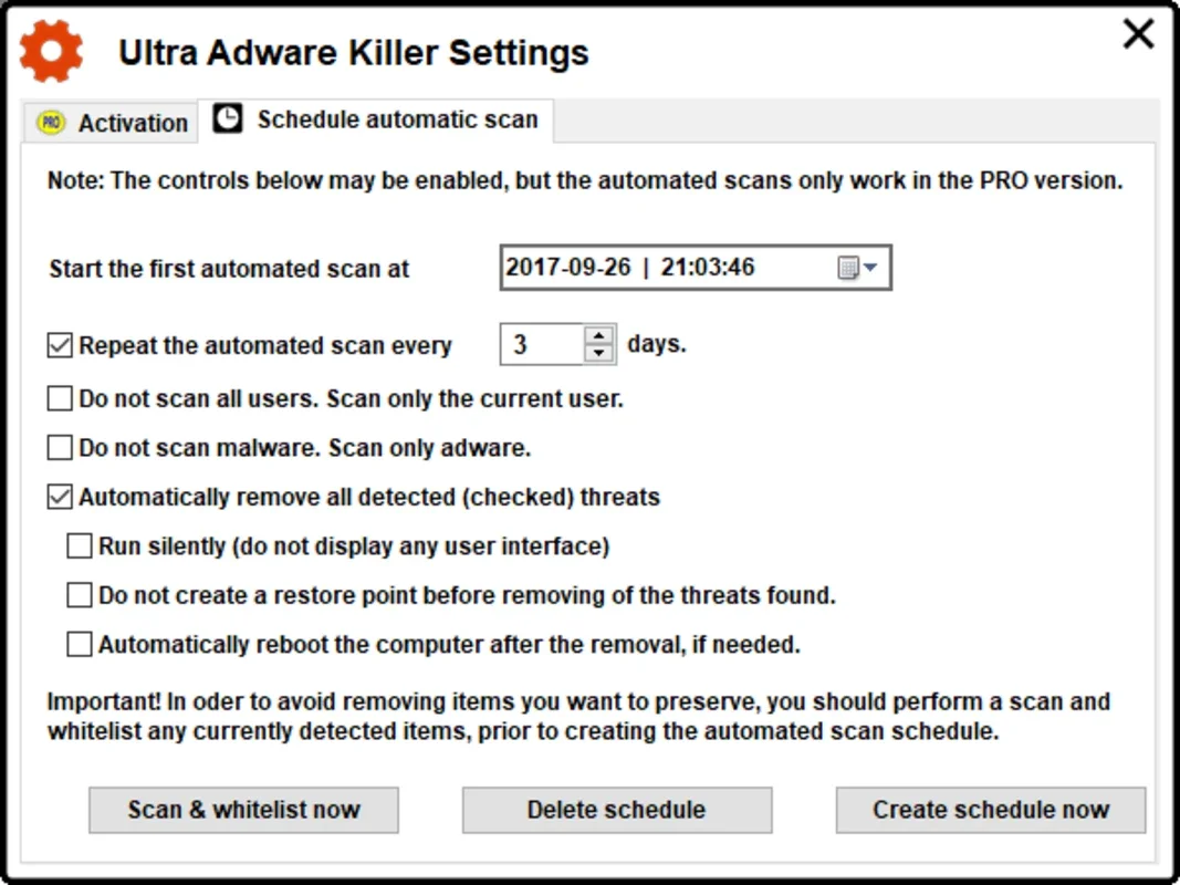 Ultra Adware Killer for Windows - Free Removal of Adware & Malware