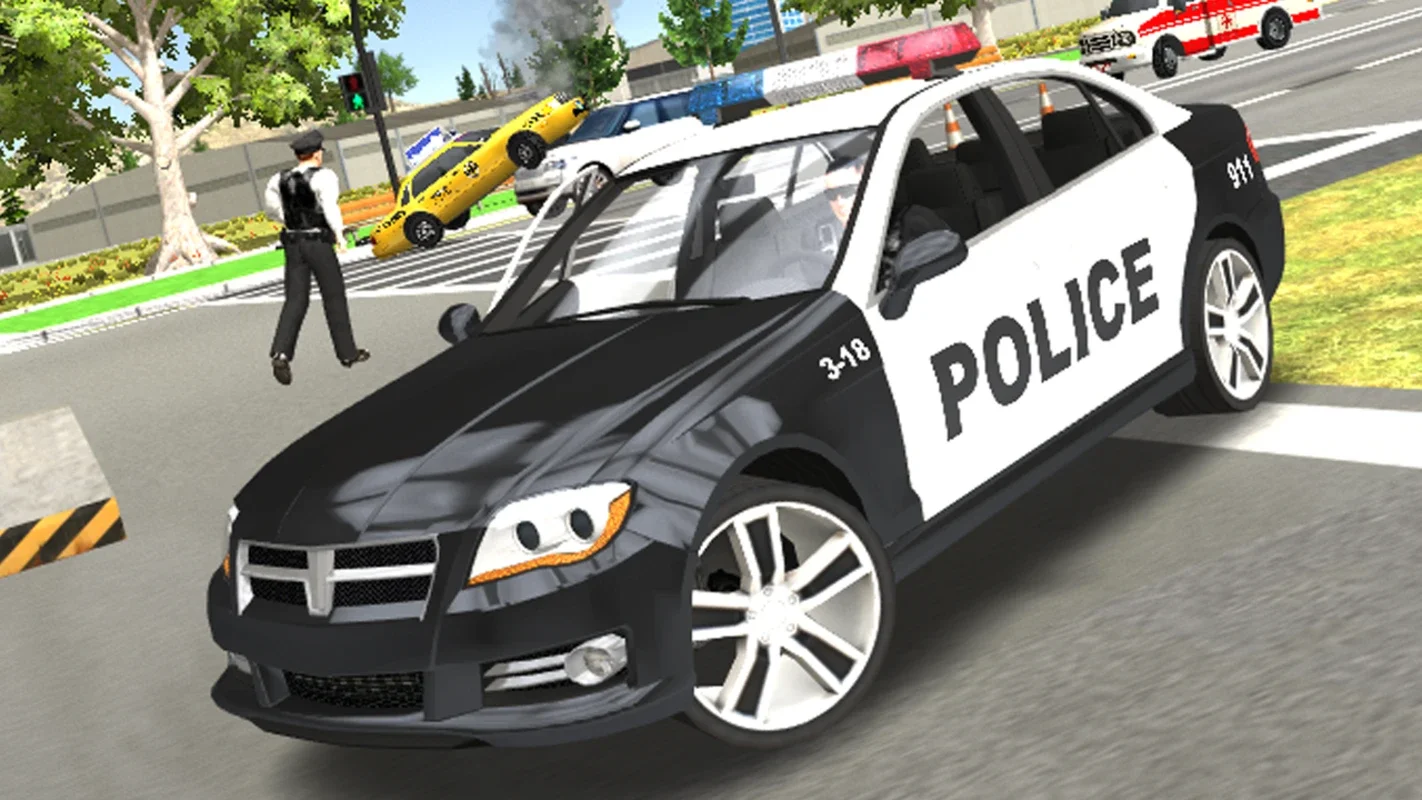 Police Car Chase Cop Simulator for Android - Thrilling Chases