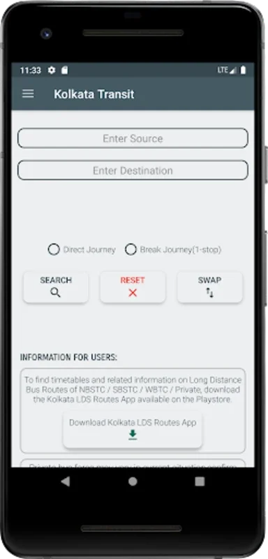 Kolkata Transit for Android - Navigate Kolkata with Ease