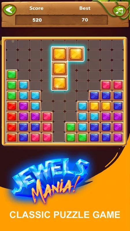 Jewels Mania: Classic Block Puzzle Game for Android