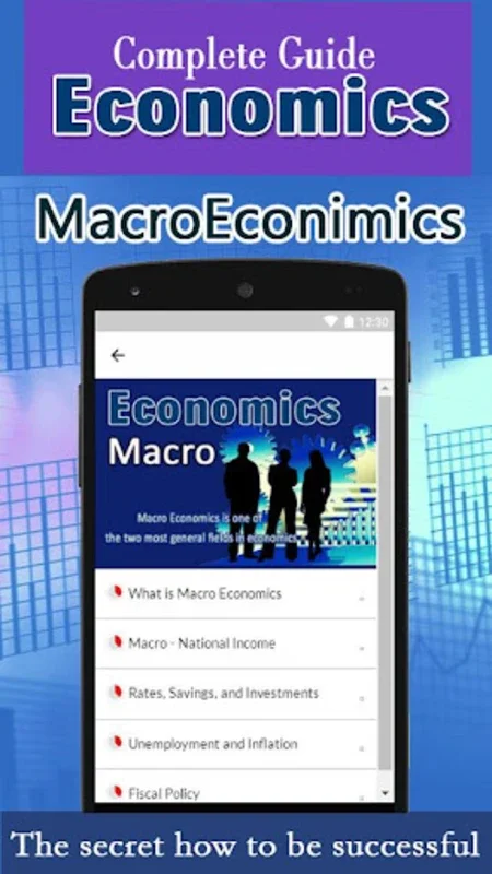 Basic of Economics Macro and M for Android: Explore Key Concepts