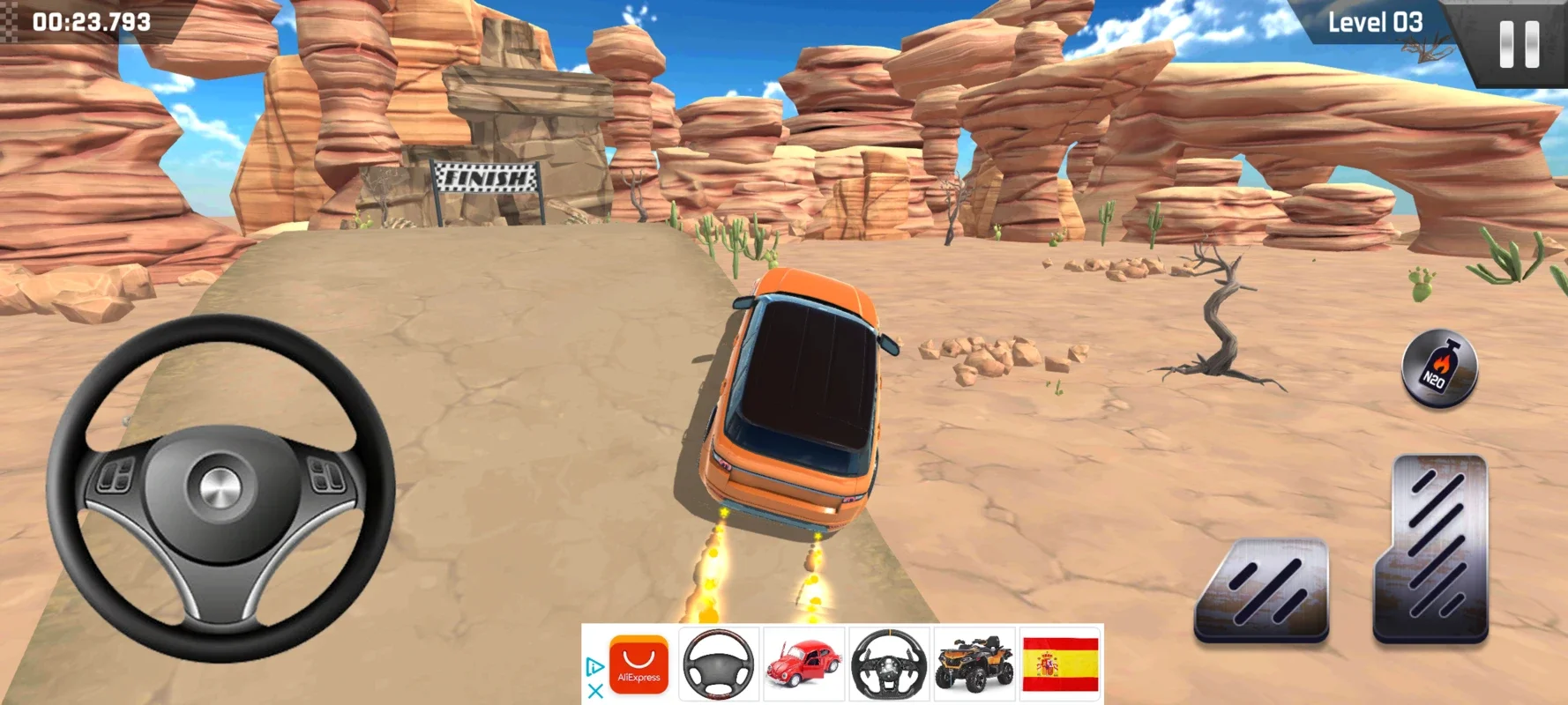 Car Race 3D for Android: Thrilling Off - Road Racing