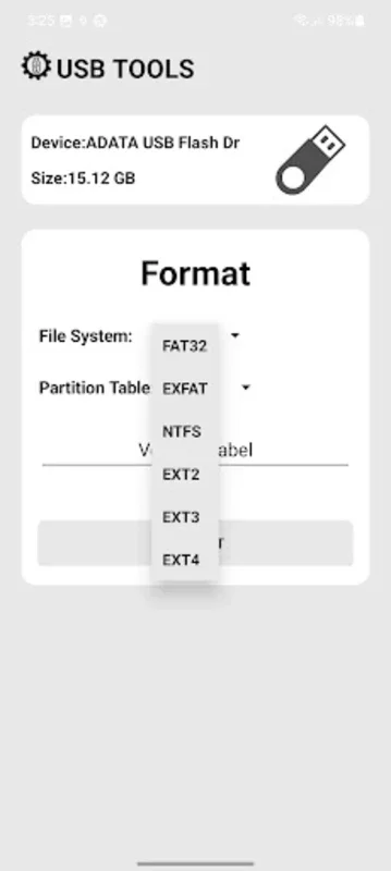 USB TOOLS for Android: Versatile USB Drive Management