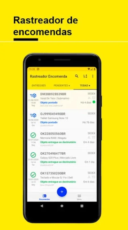 Rastreador Encomendas - Dos Correios for Android: Efficient Parcel Tracking