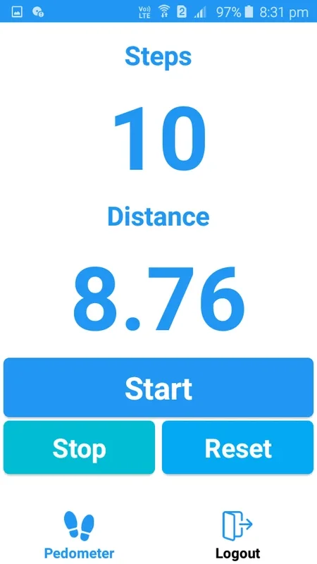 Rynedeer Pedometer for Android - Track Your Steps