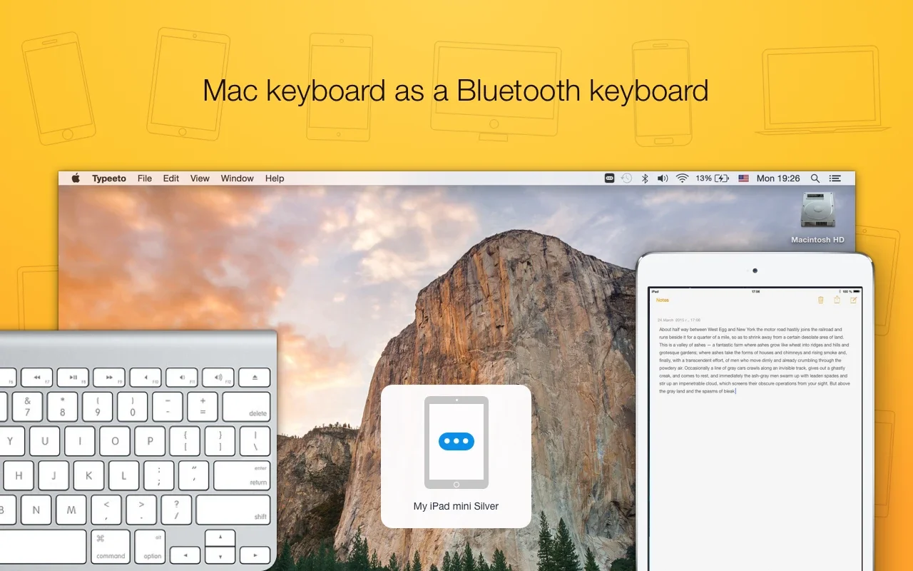 Typeeto for Mac - Share Keyboard with Ease