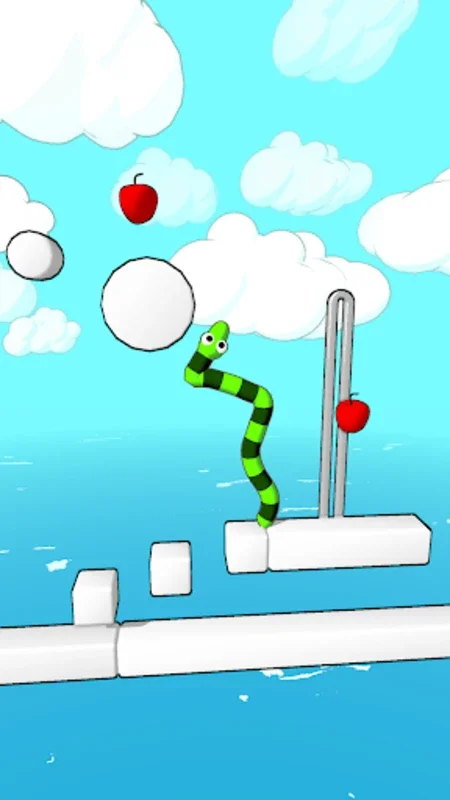 Wriggly Snake for Android - Navigate and Grow in a Strategic Maze