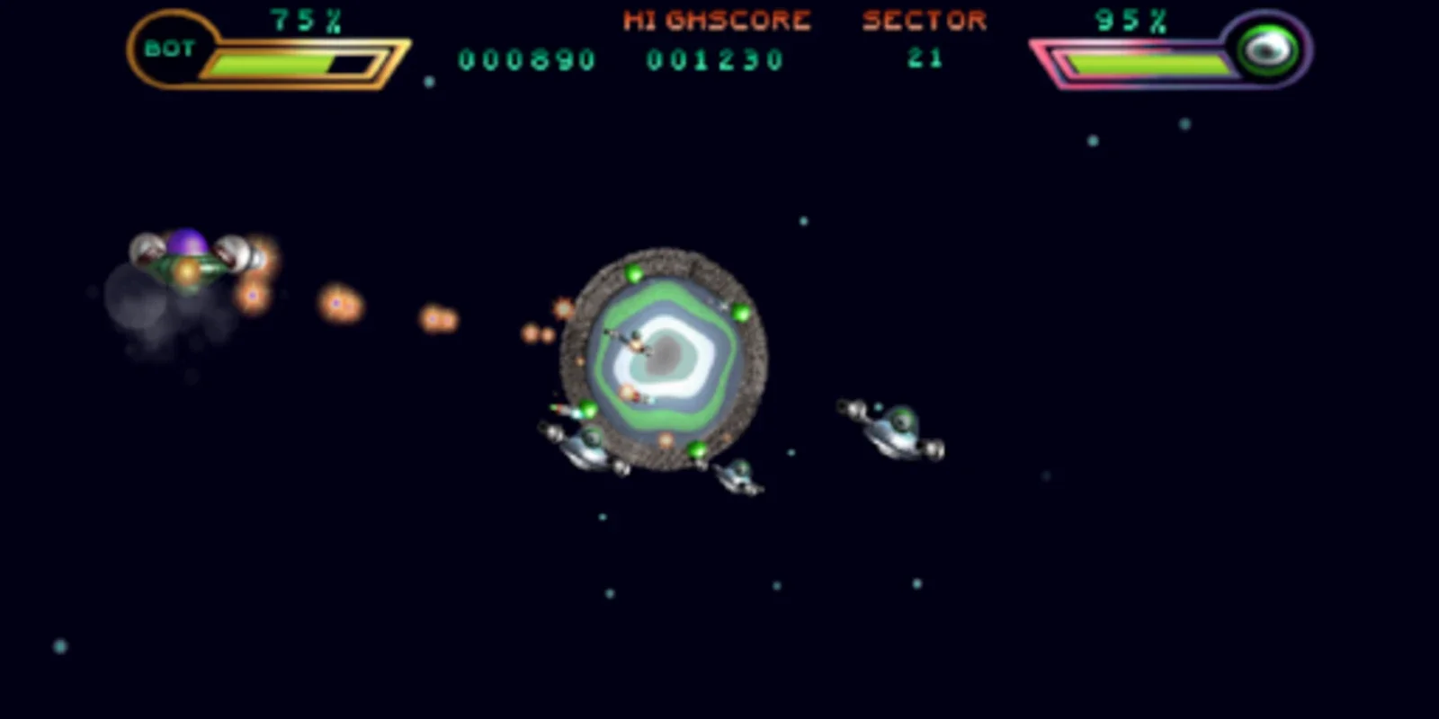 Super Orbiter for Android - Protect Your Galaxy in Intense Combat