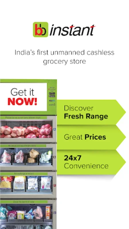 bbinstant for Android - Shop Fresh Groceries Anytime