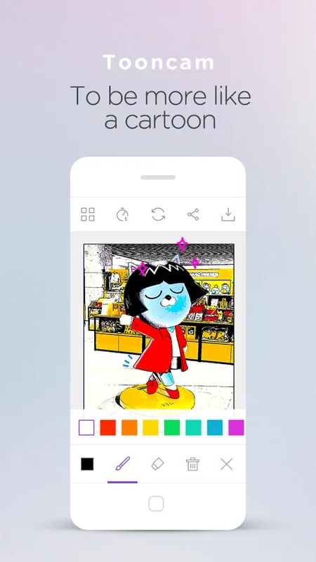 Tooncam for Android - Transform Photos Creatively
