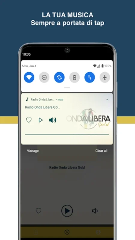 Radio Onda Libera Gold for Android - Relaxing Audio Experience