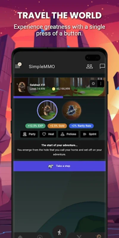 SimpleMMO (MMORPG - PVP - RPG) for Android: Engaging Adventures