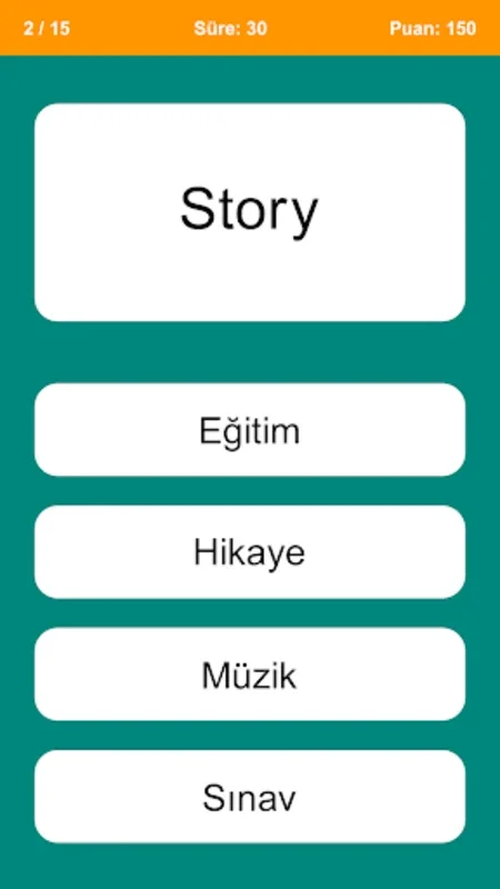 İngilizce Kelime Testi for Android - Enhance Vocabulary