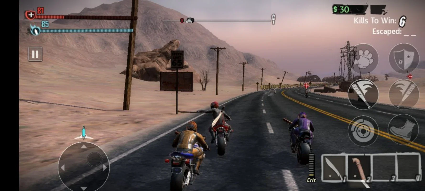 Road Redemption Mobile for Android - Exciting Racing & Action