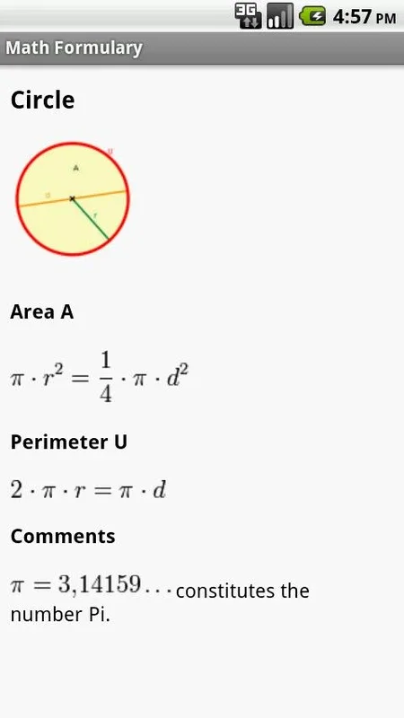 Math Formulary for Android - No Downloading Required, Get it on AppHuts