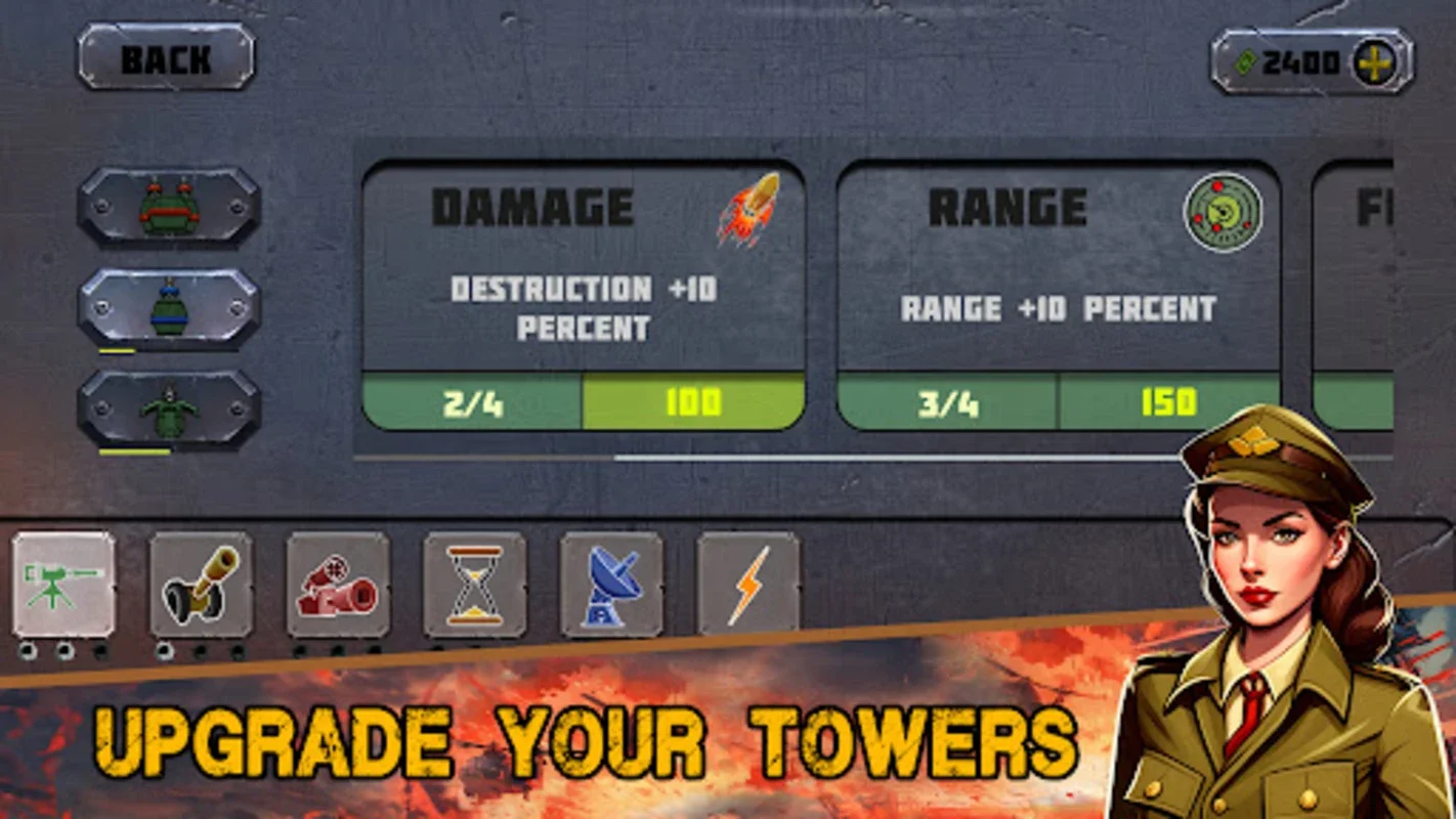 Battle Strategy: Tower Defense for Android - Strategic WWII Tower Defense