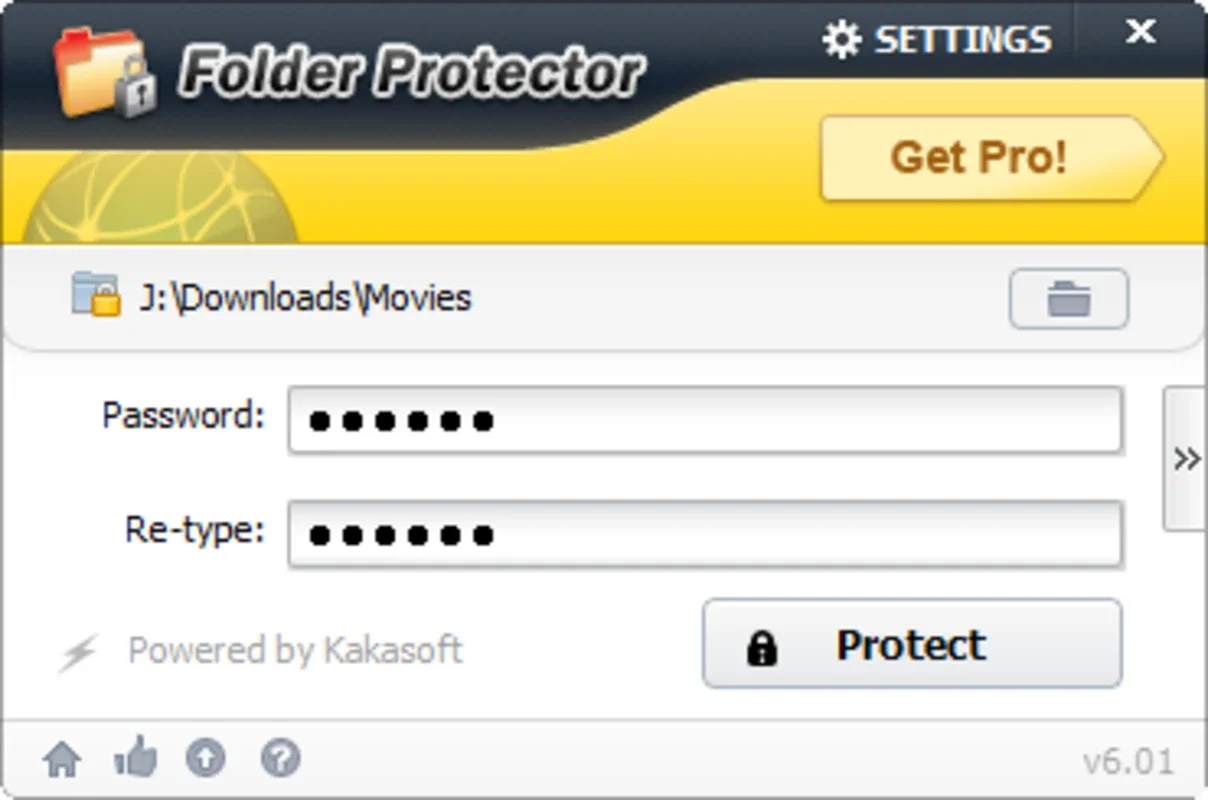 Folder-Protector: Secure File Encryption for Windows