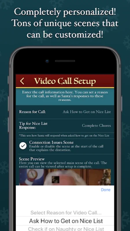 Speak to Santa™ - Video Call for Android - Download from AppHuts