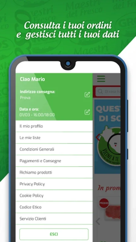 Gros Spesa Online for Android - Shop Groceries at Your Doorstep