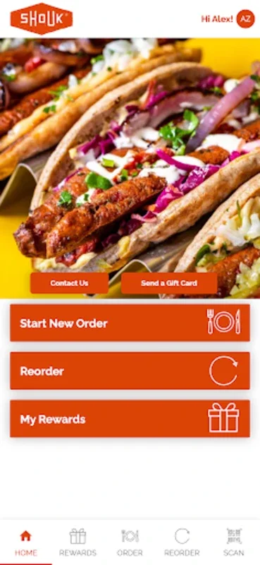 Shouk for Android - Order Ahead and Earn Rewards