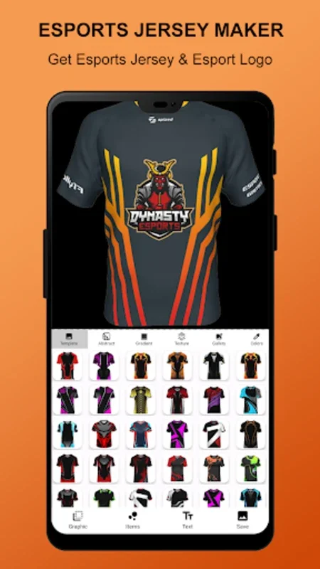 Esports Jersey Maker for Android - Create Custom Gaming Apparel