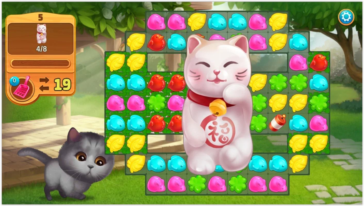 Meow Match for Android - Repair the Garden