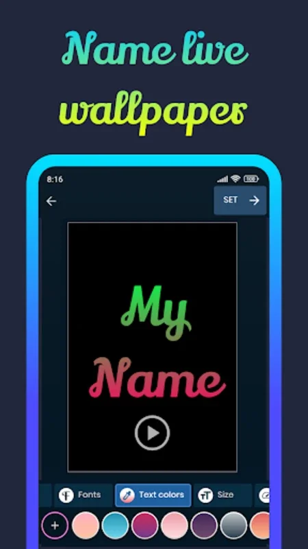 Name Wallpaper Maker in Style for Android: Customize Your Screen