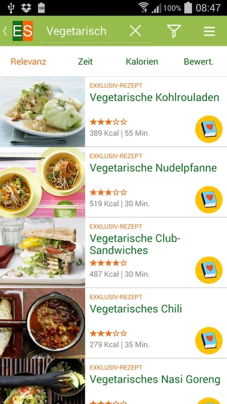 EatSmarter! for Android - Your Source for Healthy Recipes