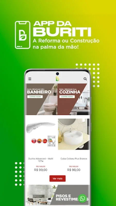 Lojas Buriti for Android - Quality Home Remodeling at Your Fingertips