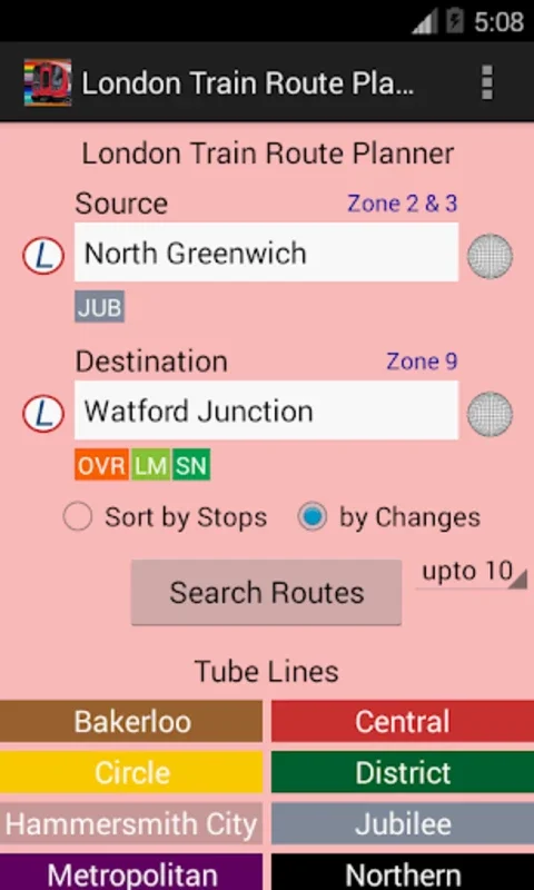 London Train Route Planner for Android - Simplify Your Travel