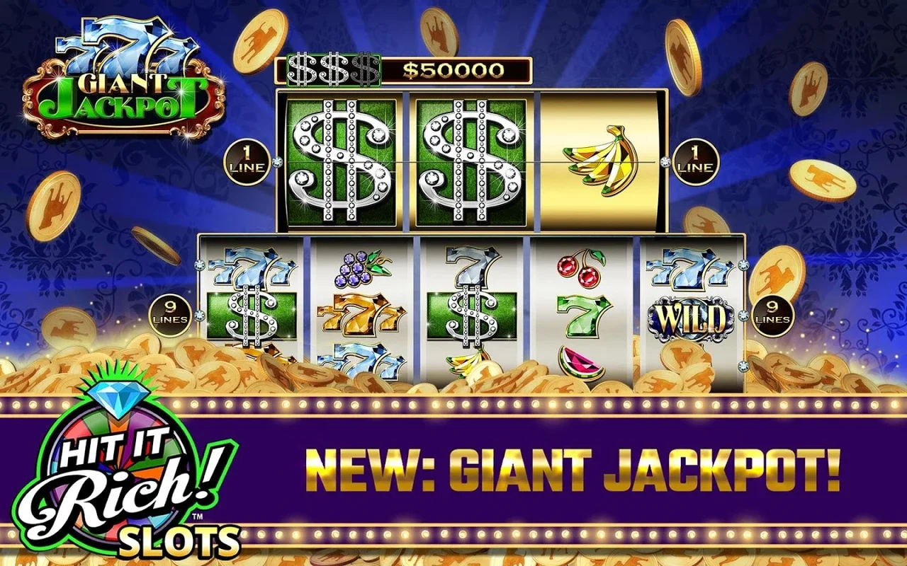 Hit It Rich for Android: Slot Machine Fun with Great Themes